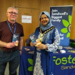 Foster Sandwell at the jobs & careers fair