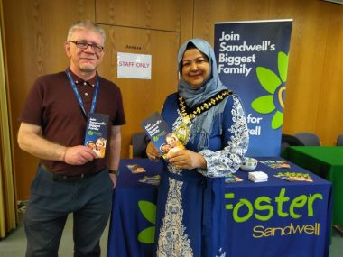 Foster Sandwell at the jobs & careers fair