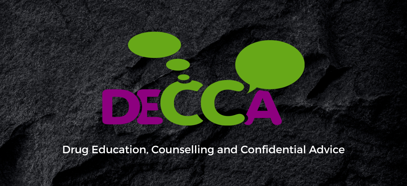 DECCA Logo on black background